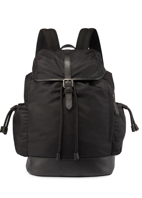 burberry 3136667 watson nylon backpack diaper bagcolor black 1|AUTHENTIC NEW Burberry Black Nylon Watson Diaper .